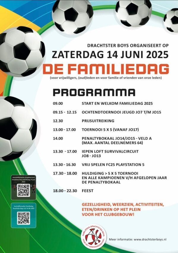 2025 Programma Familiedag