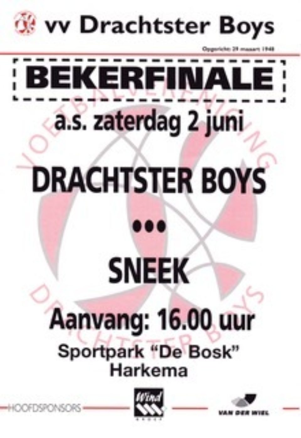 2001 Bekerfinale KNVB Noord 2 jun 01