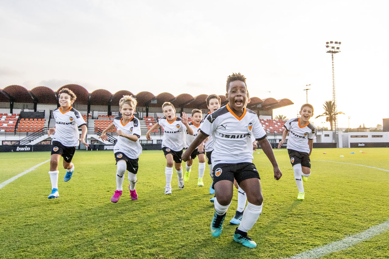 Valencia Voetbalkamp Persfoto 2020