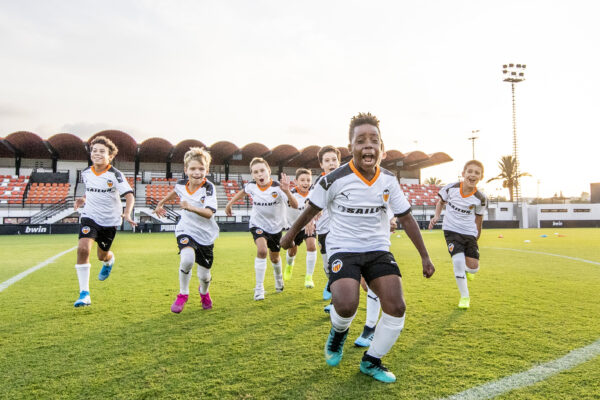 Valencia Voetbalkamp Persfoto 2020