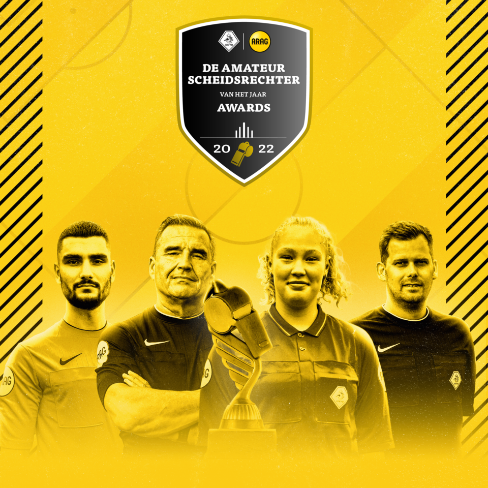 Campagnebeeld scheidsrechters Twitter Instagram