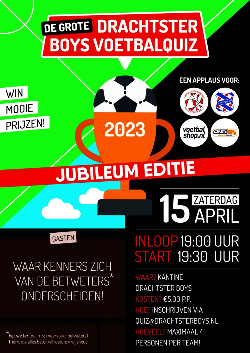 23 DB voetbalquiz