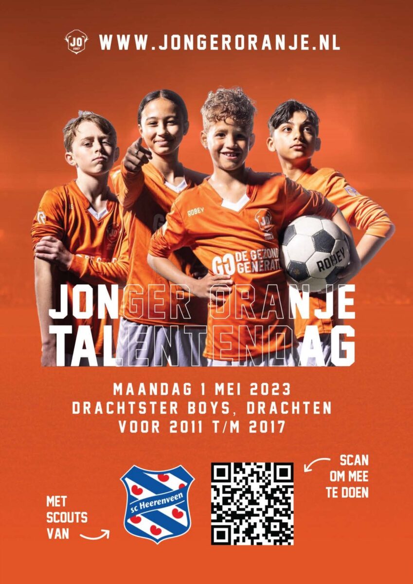 7 Drachtster Boys jonger oranje